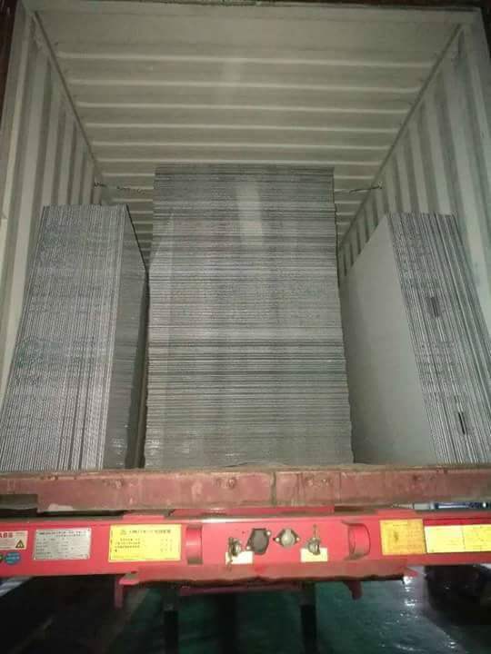 بناء لوحة الألومنيوم المركبة الفضية AA5005 6M PE 0
