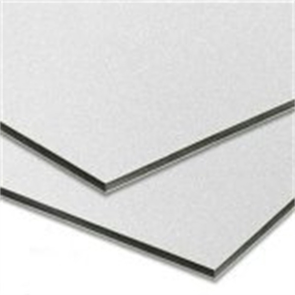 طباعة الطلاء لوحة الألومنيوم المركبة البيضاء مع 1220mm/1250mm/1500mm العرض و تأثير طويل الأمد