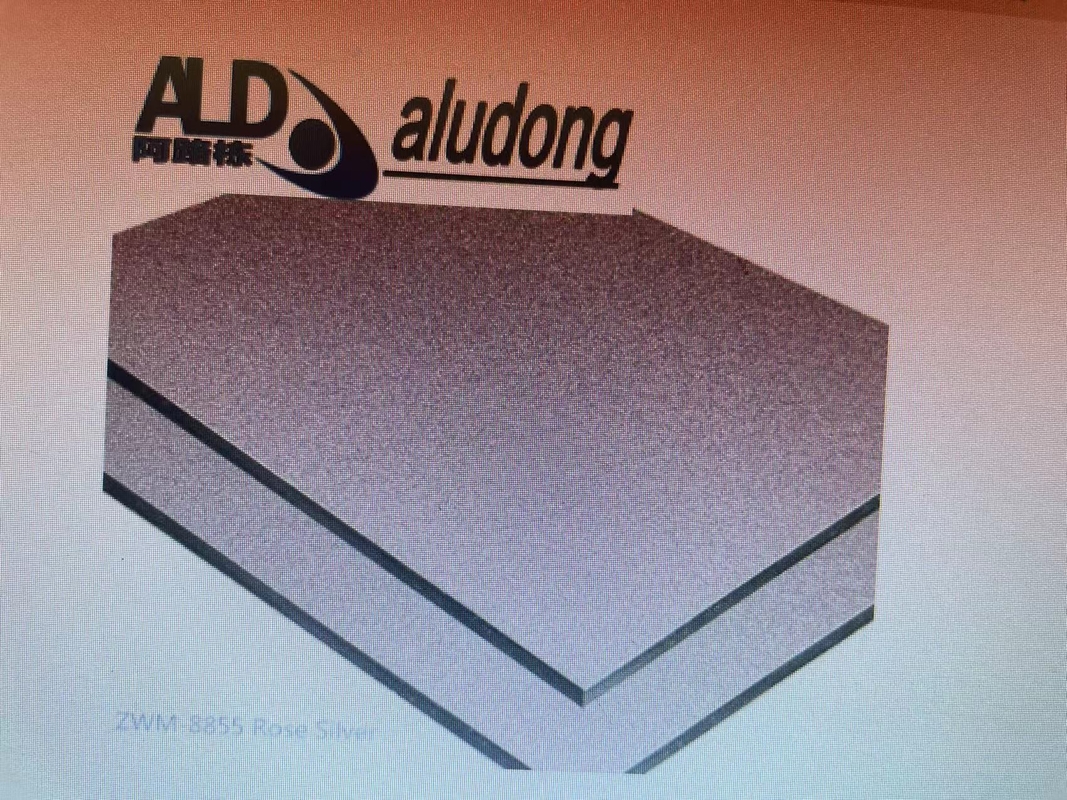 ورق الألومنيوم الصلب المتقدم مع مجموعة واسعة من الأحجام وتغطية النانو-PVDF لتصميم خفيف الوزن ودائم