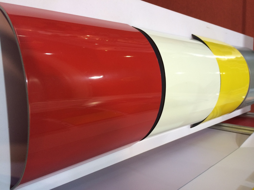3050mm الطول الممشط ألومنيوم بوليفينيليدين الفلورايد لوحة للسطوح الناعمة والمستدامة