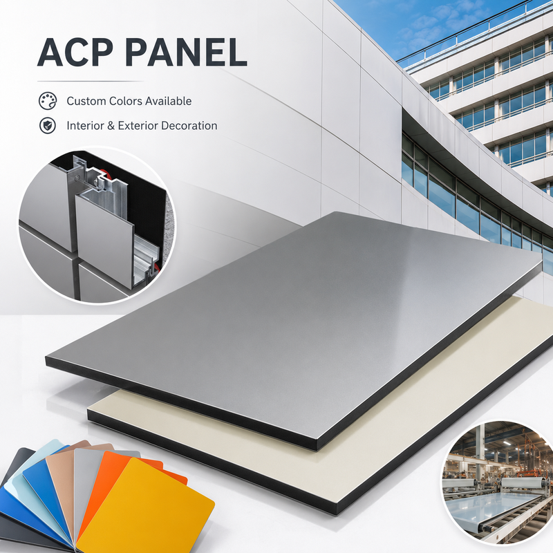 لوكوبوند القياسية A2 المقاومة للنار ألومنيوم اللوحة المركبة ACM 4mm، الوزن الخفيف للجدار الستار