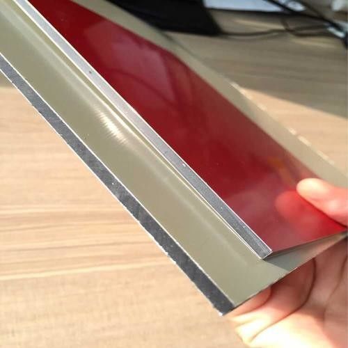 مقاومة للحريق FR B1/A2 ACP تصنيع لوكوبوند رسومات ألومنيوم لوحة مركبة للتغطية ، جدار الستائر ، السقف والديكور الداخلي