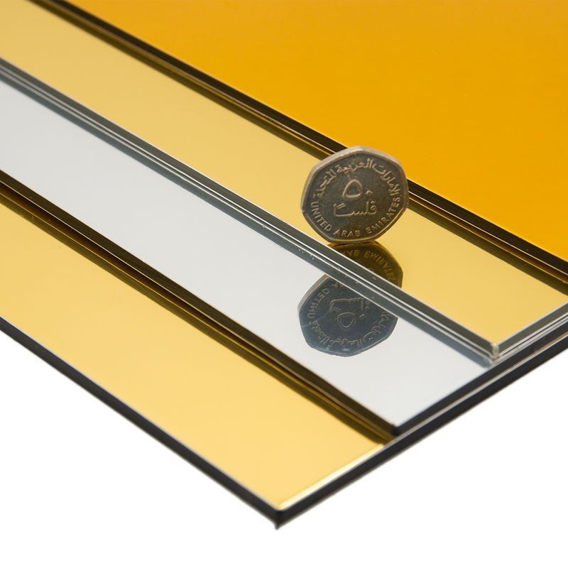 الإعلانات PE Core 0.3mm ACP لوكوبوند الرسم ألومنيوم اللوحة المركبة للستائر الحائط
