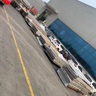 Kynar 500 Resin PVDF لوح الألمنيوم المركب المطلي بالبناء الخارجي الكسوة