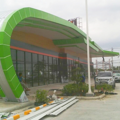 1500*5000*4mm PVDF ألومنيوم اللوحة المركبة Acm للجدار الستار والطلاء الخارجي
