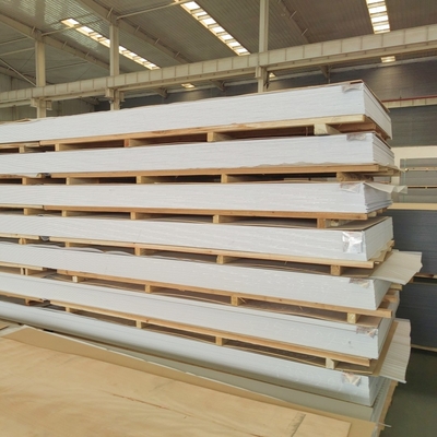 4 * 0.50mm B1 PVDF مقاوم للحريق ACP ألومنيوم اللوحة المركبة للجدار الخارجي